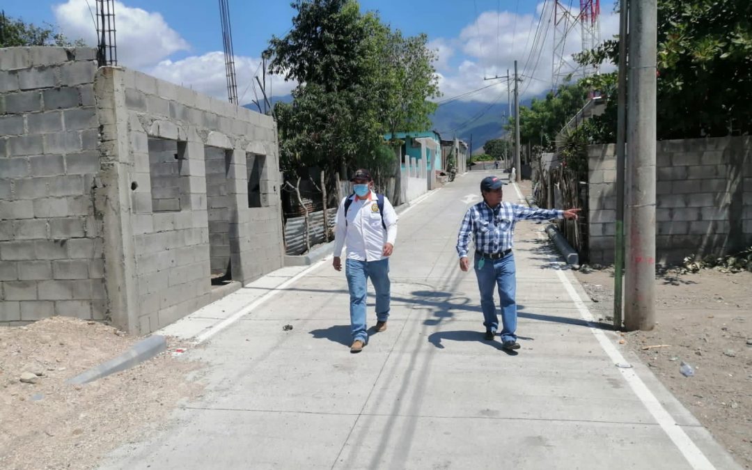 Gobernador monitorea obras finalizadas del CODEDE en los municipios de Usumatlan,  Estanzuela y San Jorge