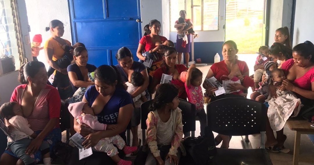 Salud concientiza sobre importancia de la lactancia materna en Zacapa
