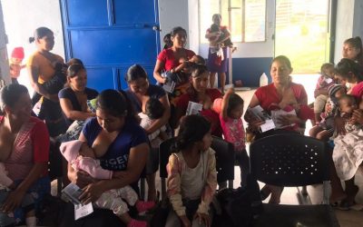 Salud concientiza sobre importancia de la lactancia materna en Zacapa