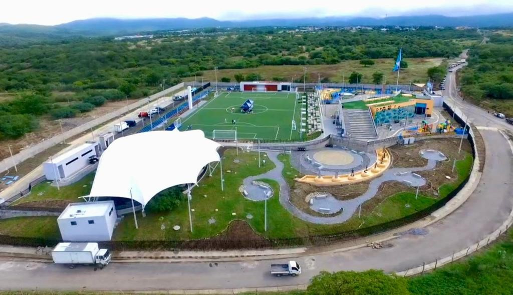 Inauguran el Parque de la Paz Kevin Cordón, en Zacapa