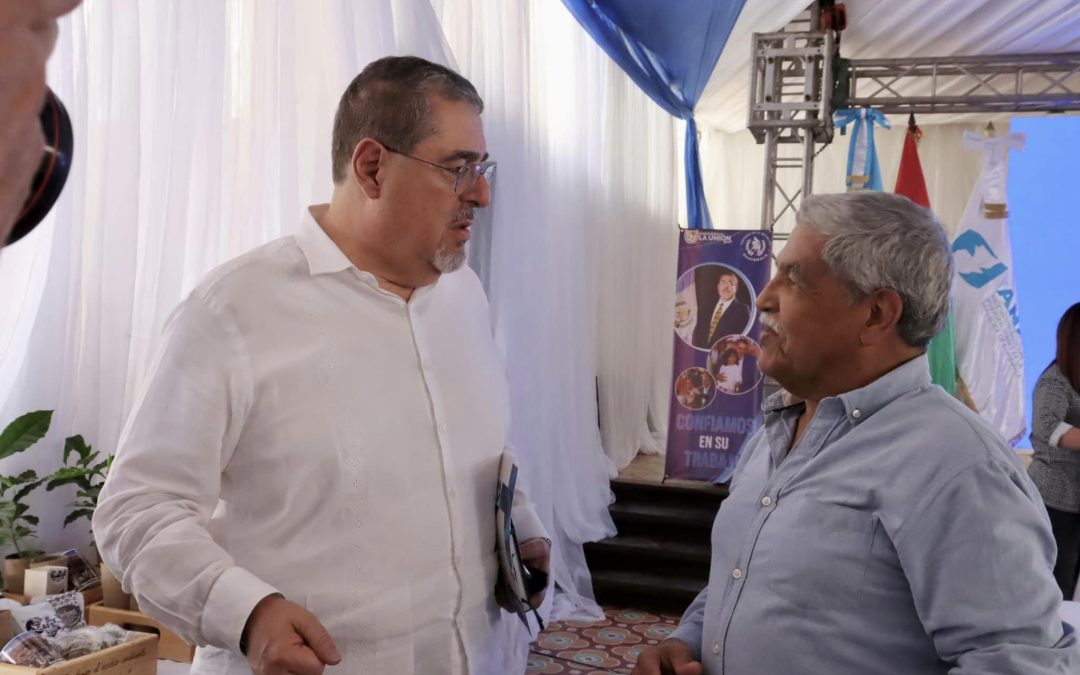 Gobernador sostuvo reunión con el Presidente Bernardo Arévalo y Presidente de ANAM